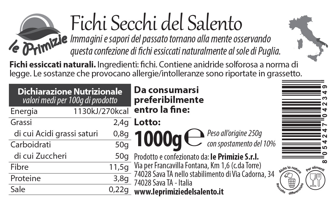 Natural Dried Figs - Coupled - 1Kg Bucket