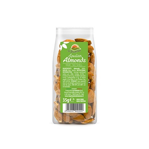 Shelled Apulian Almonds - Bag 35gr