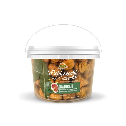 Almond Natural Dry Figs - 1Kg bucket