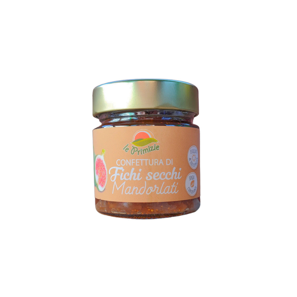 Dried fig jam with almonds 240gr